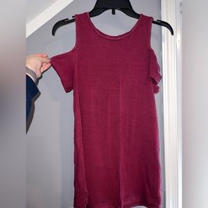 American Eagle Dark Pink Short Dress or Long Shirt
